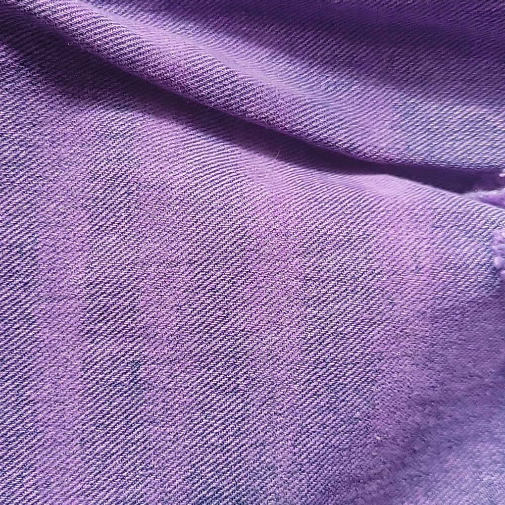 Purple Distressed Women Jeans - Picture 3 of 4